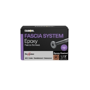 10x1-7/8 EC Fascia Screws-Buckskin #63 (Dunewood, Sedona) 100 Pk