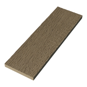 Diamond Kote® 4/4 in. x 6 in. x 16 ft. Woodgrain Trim Dune