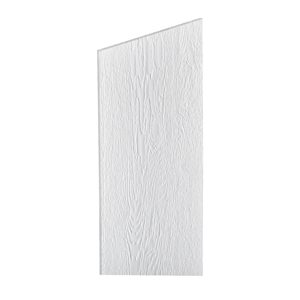 Diamond Kote® 3/8 in. x 12 in. x 16 ft. Vertical Siding Panel White