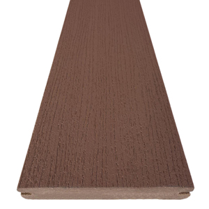 Premier 12 ft. Dark Teak Grooved Deck Board