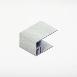 2pc 2 in. Alum/PVC Board & Batten J-Trim 20 ft. Atlantic White (Price Reflects 4 to a Pack)