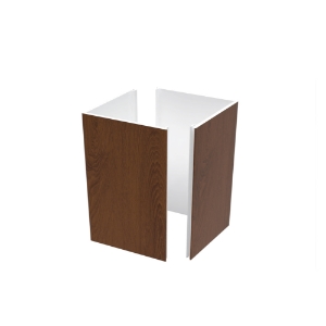 ChamClad Quick Click Column & Beam Wrap 12 in. x 10 ft. Cinnamon Walnut