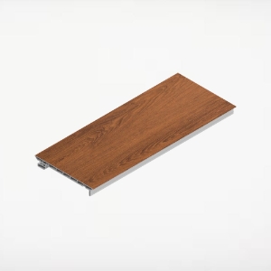 Quick Click Single Piece Column & Beam Wrap 10 in. x 20 ft. Cinnamon Walnut 1 piece = 1 each; order 4 for a full wrap