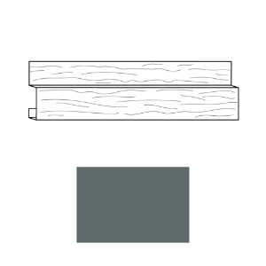 Batten Trim 10 ft. Foothill Blue