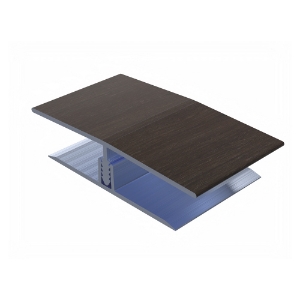 ChamClad Universal Siding H-Trim 2-Piece  2-3/4 in. x 20 ft. Alum/PVC Modern Walnut