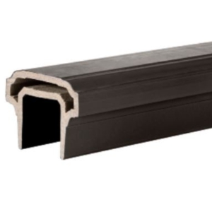 TimberTech Rail 4-inch Sample Premier Rail Matte Espresso