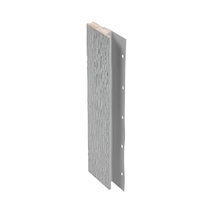 Diamond Kote® 5/4 in. x 4 in. x 16 ft. Rabbeted Woodgrain Trim w/Nail Fin Pelican - 2 per pack