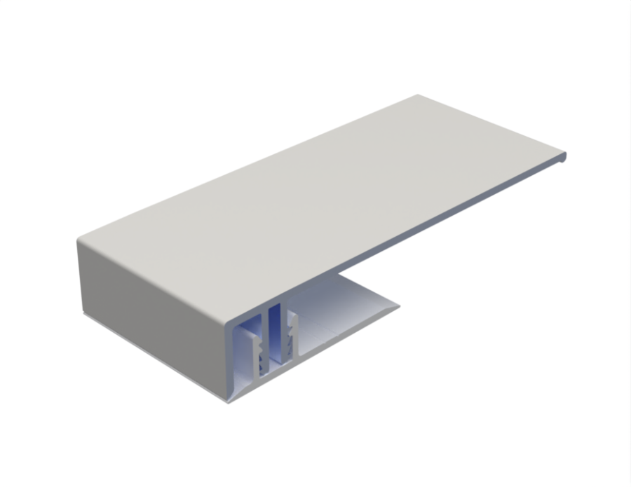 Wausau Supply | Universal Siding J-Trim 2-Piece 3-1/2 in. x 12 ft