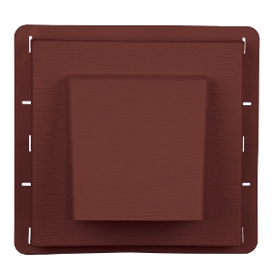 Water Management 4" Hooded Vent #027 Burgundy Red redirect to product page