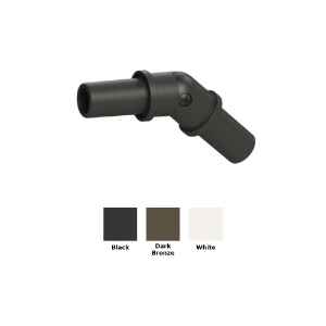 TimberTech Aluminum ADA Adjustable Elbow Black 1/carton