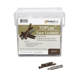 2-1/2 in. TOPLoc Screws Walnut 100 sq. ft.