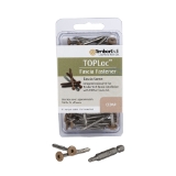 1-3/4 in. TOPLoc Fascia Screws Cedar 100 Pk  * Non-Returnable *