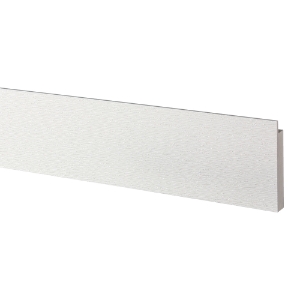 AZEK Trim 5/4 in. x 8 in. x 18 ft. Frontier PVC Woodgrain Rabbeted Classic White AFR12508216