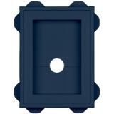 Split Mini Mount Block #423 CT Midnight Blue