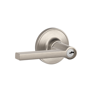 J54 Entry Solstice Lever 619 Satin Nickel