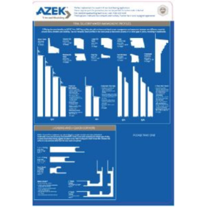 AZEK Trim Wallboard Sill/Drip DIS-SILLDRIPBD