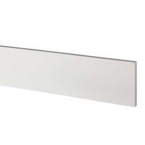 AZEK Trim 5/8 in. x 6 in. x 12 ft. Frontier PVC Woodgrain/Smooth Classic White AF06206144