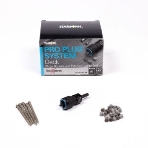 Deckorators Vista Pro Plug Kit w/tool, Ironwood  100 lin. ft.