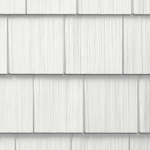 Double 7 Straight Edge Perfection Shingle 3G Colonial White