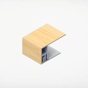 2pc 2 in. Alum/PVC Board & Batten J-Trim 20 ft. Canadian Pine (Price Reflects 4 to a Pack)