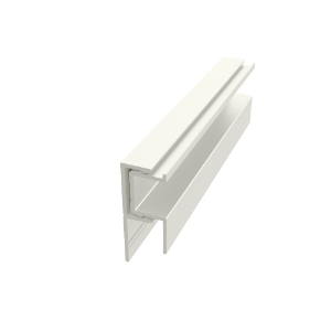 EasyTrim EZ-71 7/16 in. x 10 ft. 2-piece Vertical Term J Panel Trim White