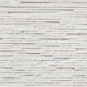 Arctic White Thin Angled Panel 6 in. x 24 in.