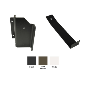 Impression Rail Express Fascia Mount Bracket Inside Corner Black