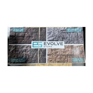 Evolve Stone Display ID Plaque