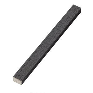 Diamond Kote® 5/4 in. x 2 in. x 16 ft. Woodgrain Trim Graphite