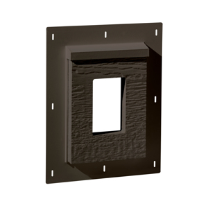 Diamond Kote® RigidMount Receptacle Mount Block Coffee