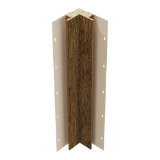 Diamond Kote® 5/4 in. x 3 in. x 10 ft. Rabbeted Woodgrain Inside Corner w/Nail Fin Canyon