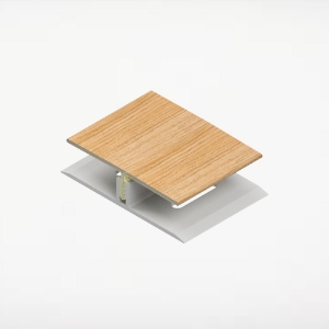 Universal Soffit H-Trim 2-Piece 2 in. x 12 ft. PVC Sugar Maple