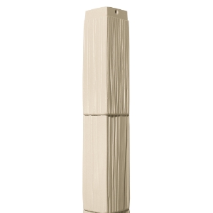10 in. Staggered Shake Outside Corner Post Kit 176 Soft Maple 60 in.