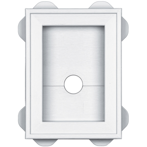 Split Mini Mount Block #001 White
