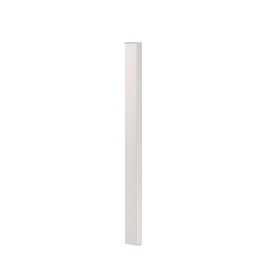 4 in. x 48 in. Impression Rail Express Aluminum Post Sleeve White AZTIX4X4PS48W