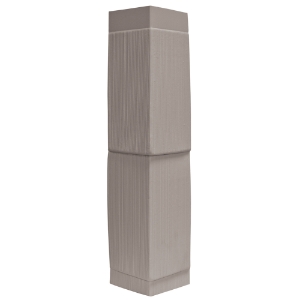 7 in. Split Shake Outside Corner Post Kit 645 Harvard Slate 56 in.