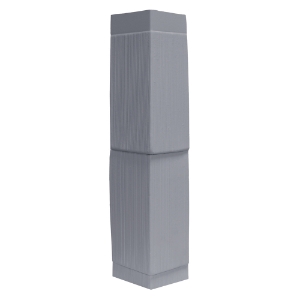 7 in. Split Shake Outside Corner Post Kit 914 Storm 56 in.