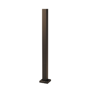 36 in. x 2 in. Impression Rail Express Post Kit Dark Bronze