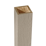 Diamond Kote® Pro-Post Wrap 4 in. x 4 in. x 12 ft. Oyster Shell
