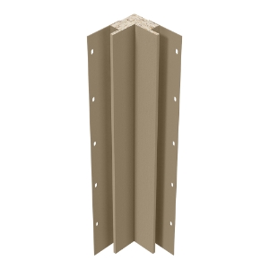 Diamond Kote® 5/4 in. x 3 in. x 16 ft. Rabbeted Brushed Smooth Inside Corner w/Nail Fin Seal