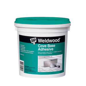 Weldwood Off White Vinyl Cove Base Adhesive 1 qt.