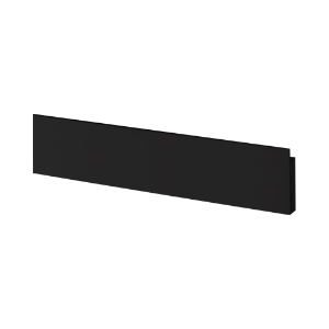 AZEK Trim 5/4 in. x 4 in. x 16 ft. Smooth Rabbeted Trim Prefinished Onyx