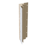 Diamond Kote® 5/4 in. x 3 in. x 16 ft. Rabbeted Brushed Smooth Inside Corner w/Nail Fin Seal