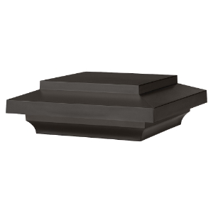 5.5 in. x 5.5 in. Timbertech Composite Island Post Cap Matte Espresso