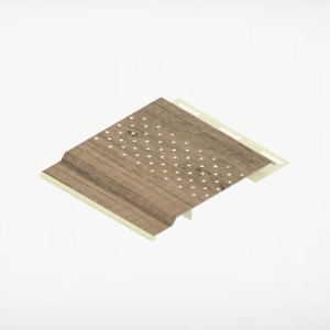 4 in. Vented Soffit 20 ft. Rocky Mountain Oak