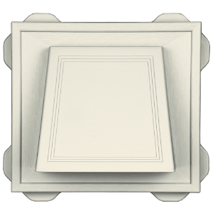 4" Hooded Vent #034 Birchwood