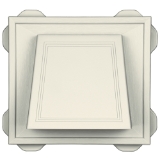 4" Hooded Vent #034 Birchwood