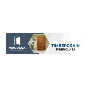 Waudena - WALL Head Sign - Timbergrain Fiberglass