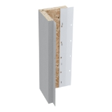 Diamond Kote® 5/4 in. x 6 in. x 16 ft. Brushed Smooth Outside Corner Pelican - 1 per pack