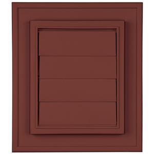Master Exhaust Square Vent #027 Burgundy Red